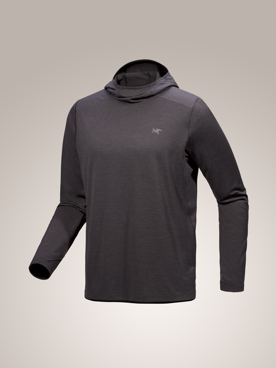 Arc'teryx-Cormac Hoody Men's-Clothing-Small-Black Heather-