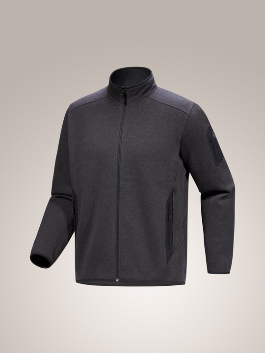 Arc'teryx-Covert Cardigan Men's-Clothing-Small-Black Heather II-
