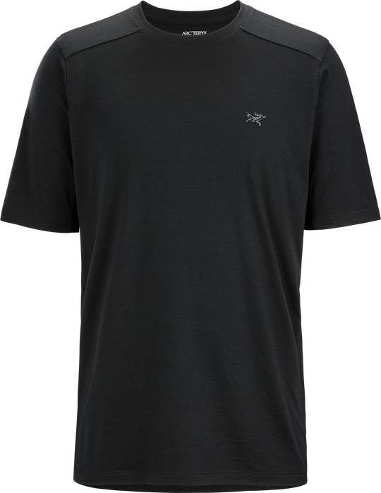 Arc'teryx-Ionia Merino Wool Shirt SS Men's-Clothing-Small-Black-