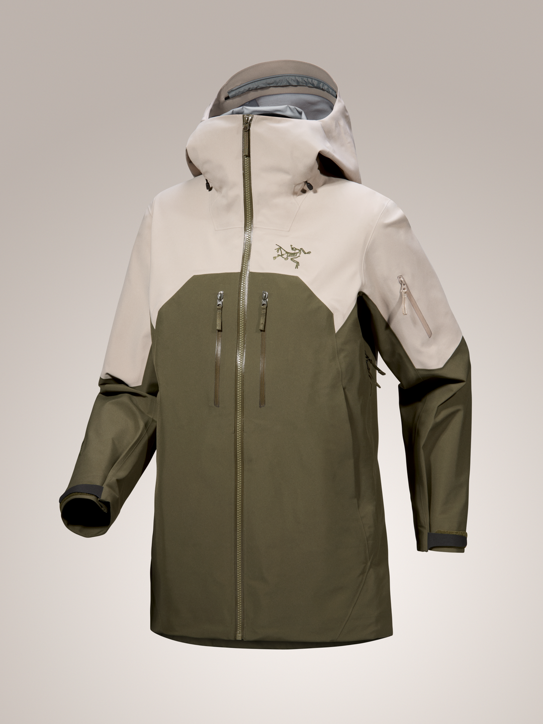 Studio image Arc'teryx Women's Rush Jacket Rune and Tatsu color