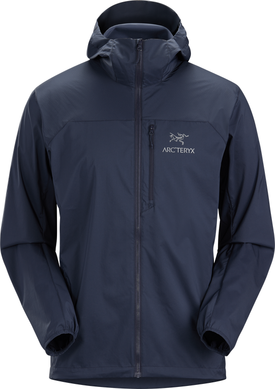 Arc'teryx-Squamish Hoody Men's-Clothing-Small-Black Sapphire-