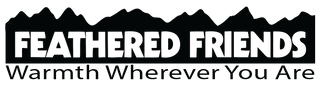 Feathered Friends Logo with Warmth Wherever You Are