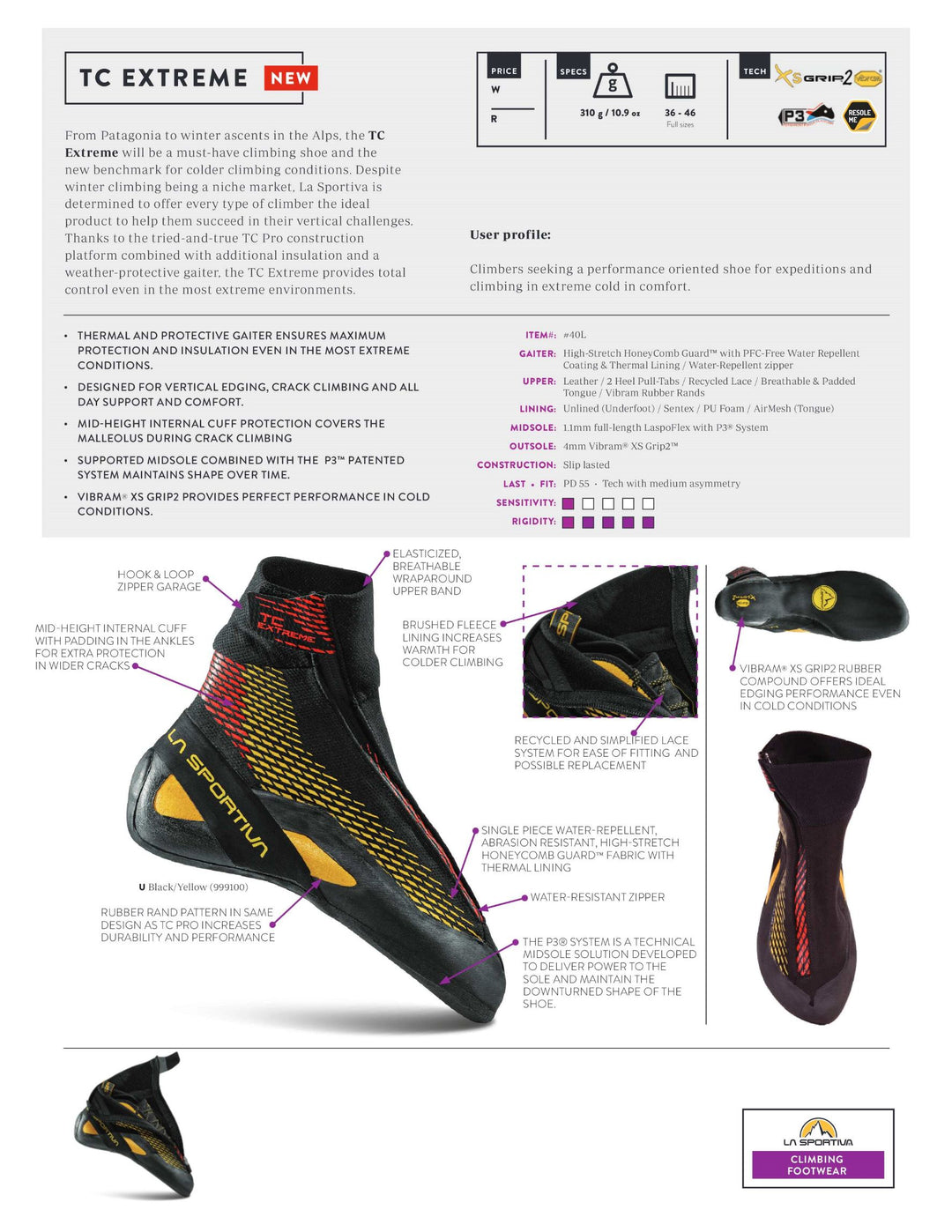 La Sportiva-TC Extreme-Footwear-