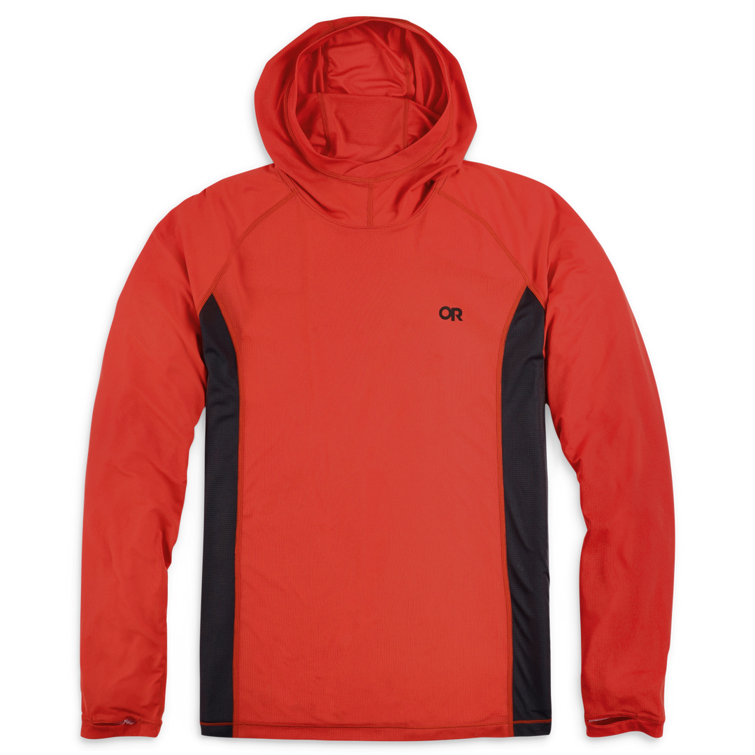 Outdoor Research-Echo Hoodie Men's-Cranberrry/Storm