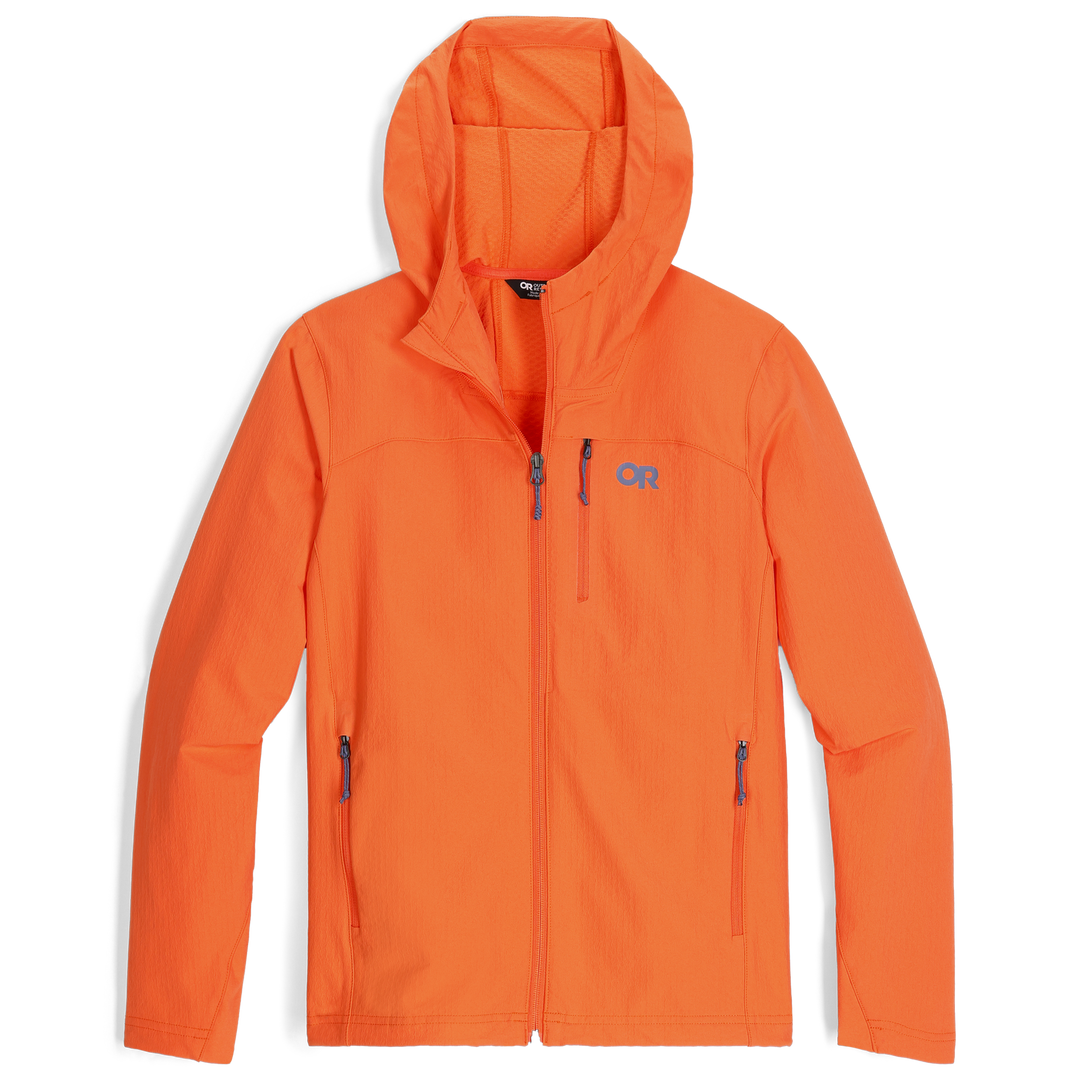 Zest orange Outdoor Research Ultima softshell hoodie