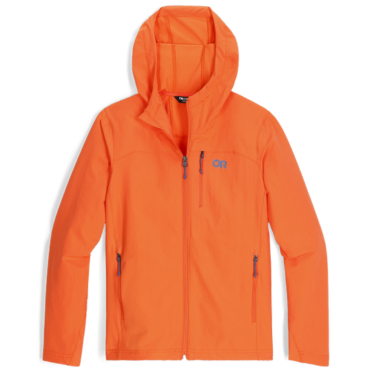 Zest orange Outdoor Research Ultima softshell hoodie