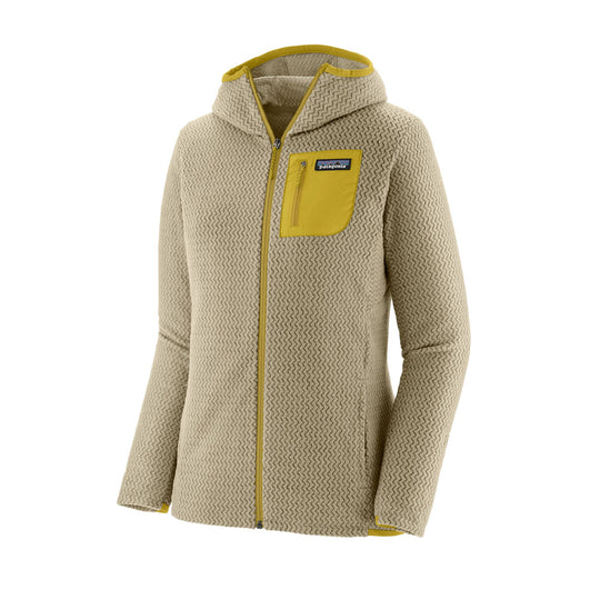 R1 Air Full-Zip Hoody Women's S25-Clothing-Patagonia-Buttercup Yellow