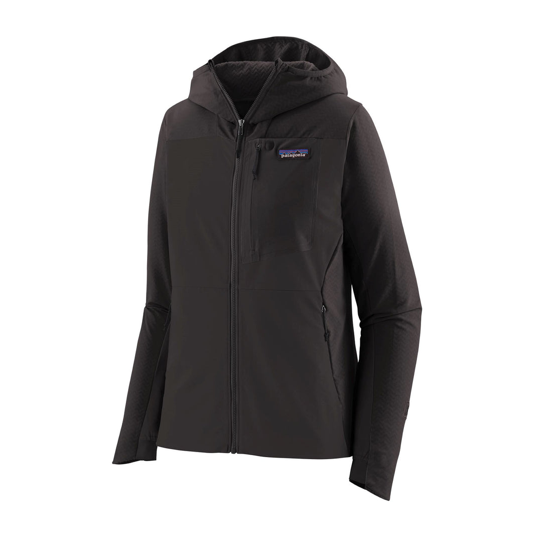 R1 CrossStrata Hoody Women's-Clothing-Patagonia-Black