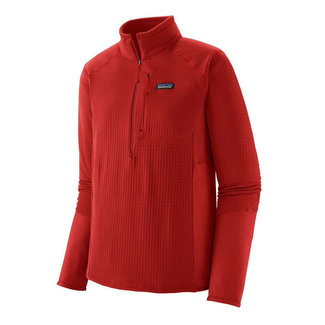 R1® Fleece Pullover Men's-Clothing-Patagonia-Amanita Red