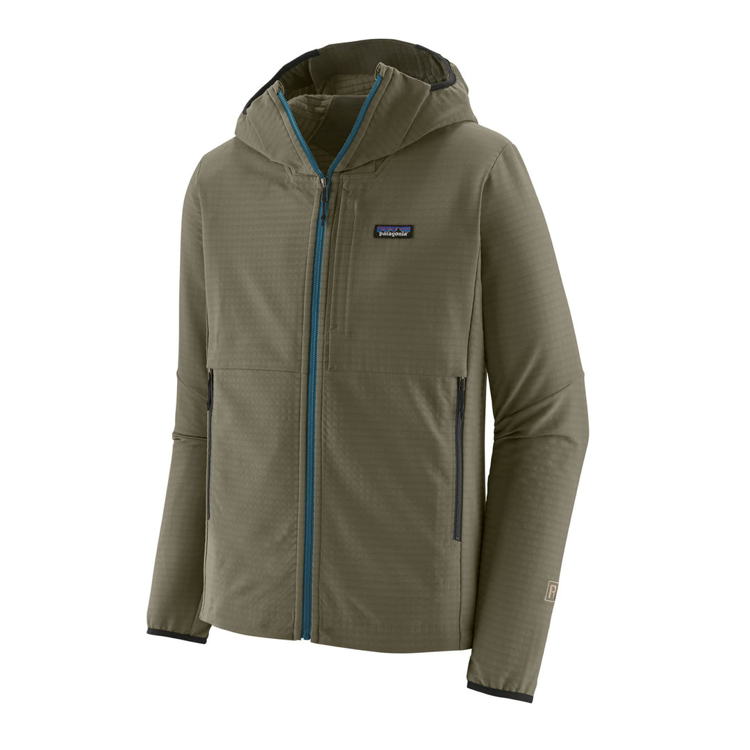 R1 TechFace Hoody Men's-Clothing-Patagonia-Basin Green