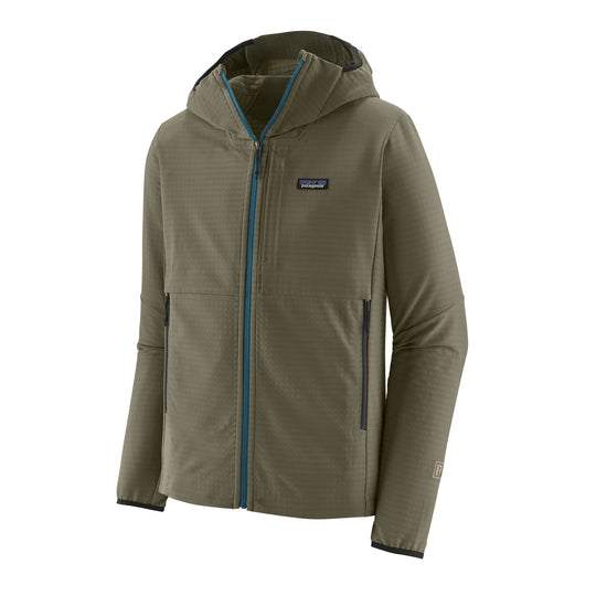 R1 TechFace Hoody Men's-Clothing-Patagonia-Basin Green