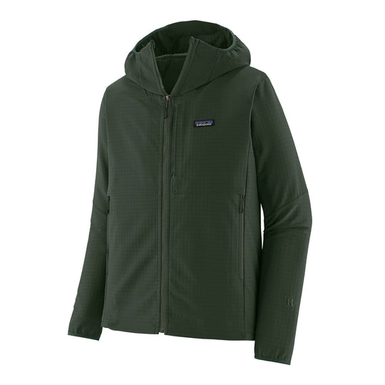 R1 TechFace Hoody Men's-Clothing-Patagonia-Old Growth Green