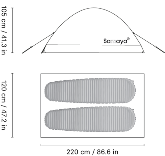 Samaya-Samaya Alpinist2 Tent-