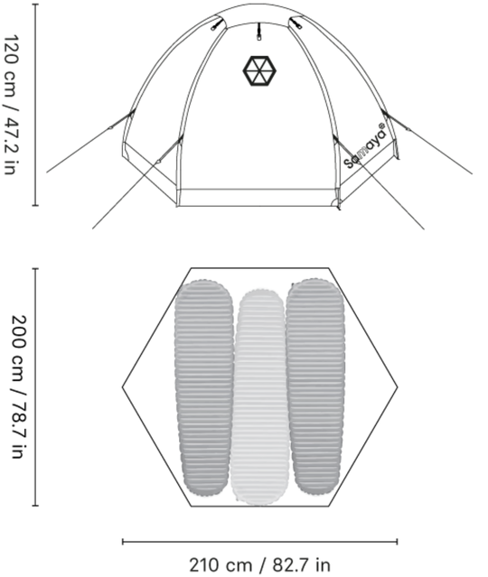 Samaya-Samaya2.5 Dyneema® Tent-