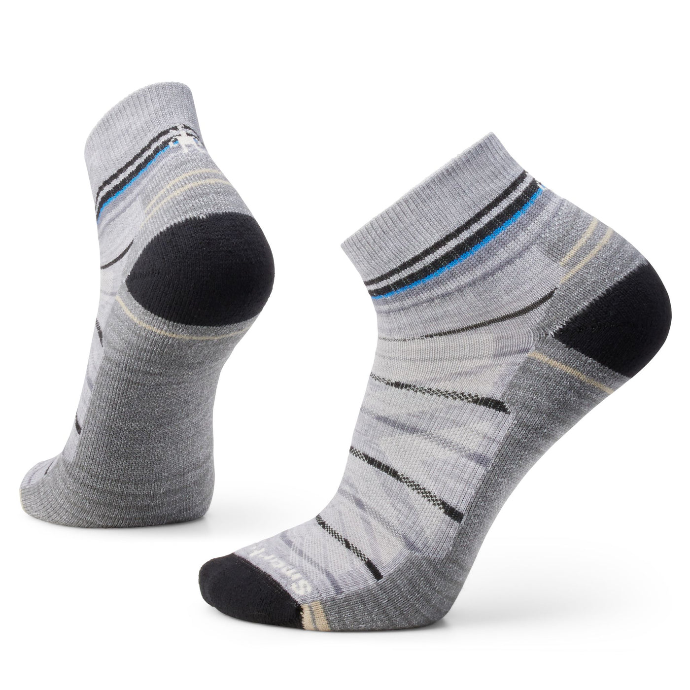 Hike Light Cushion Pattern Ankle Socks Men's