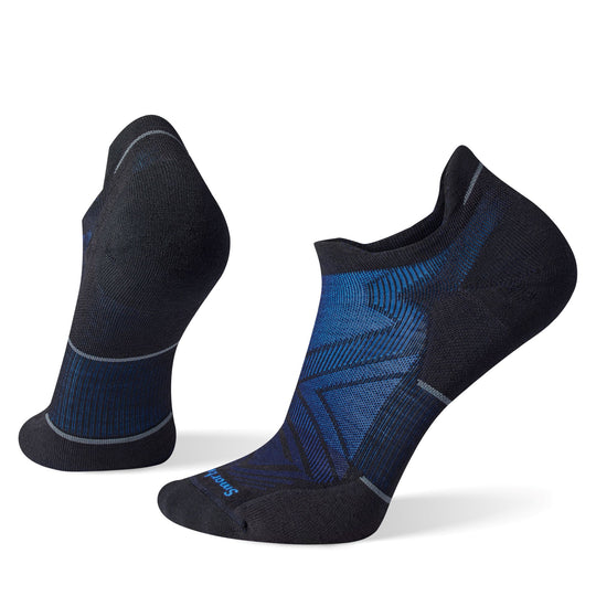 Smartwool-Run Targeted Cushion Low Ankle Socks Men's-Footwear-Black