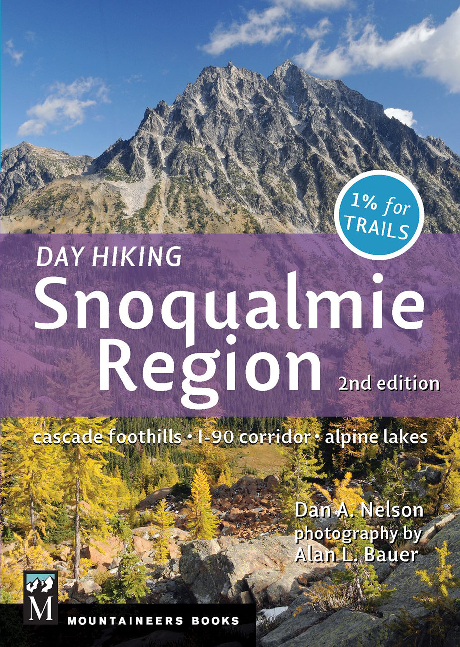 Mountaineers Day Hiking Snoqualmie Region book cover