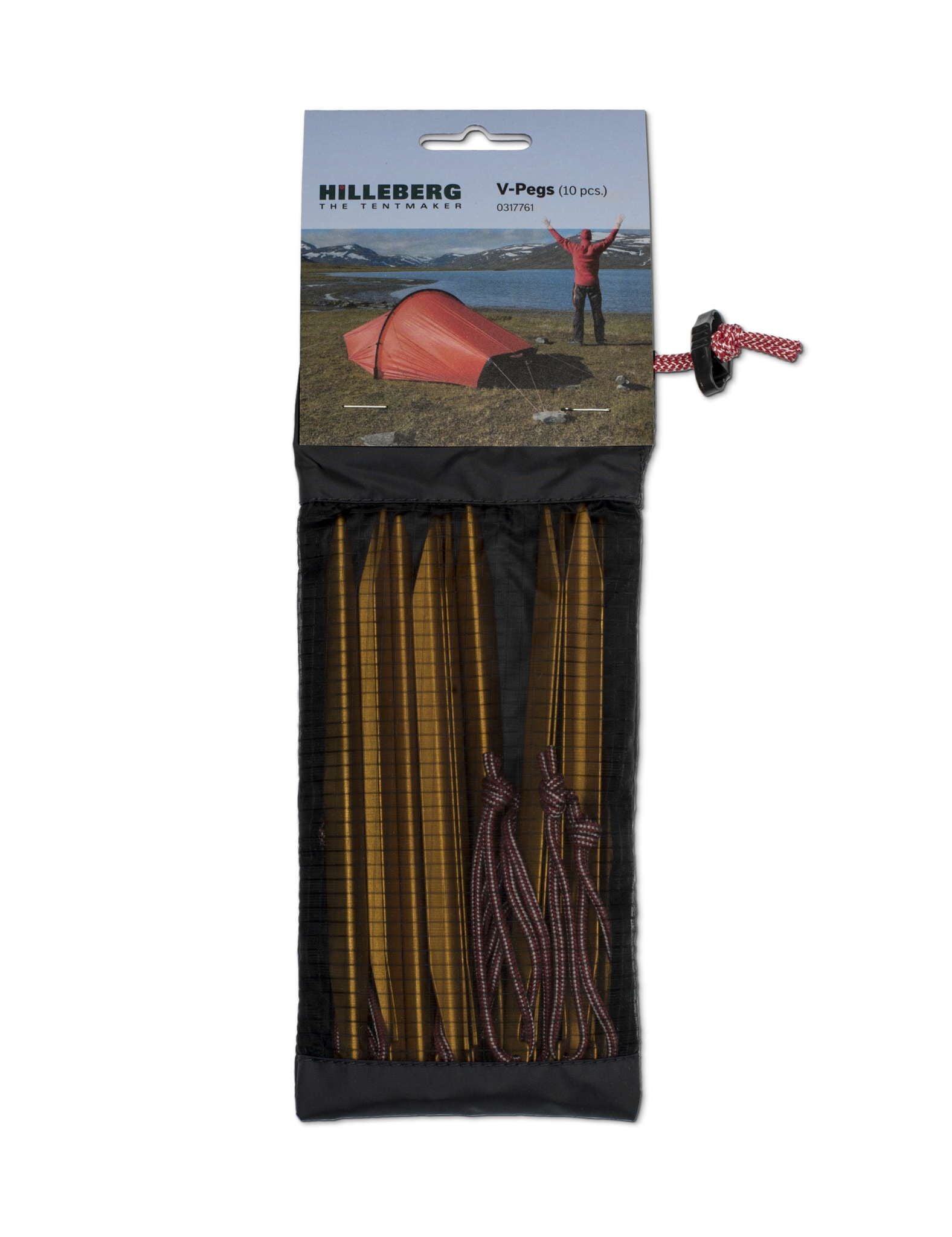 HILLEBERG V-Peg set (10 pcs)
