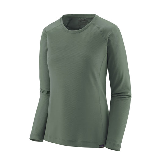Capilene Midweight Crew Women's S23-Clothing-Patagonia-Hemlock Green