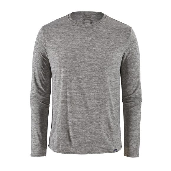 Long-Sleeved Capilene Cool Daily Shirt Men's-Clothing-Patagonia-Feather Grey
