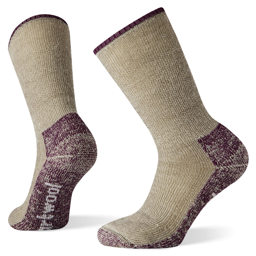 Smartwool-Classic Mountaineer Edition Maximum Cushion Crew Socks Women's S25-Footwear-Taupe