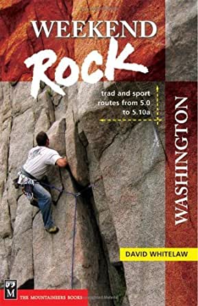 Mountaineers Weekend Rock Washington climbing guidebook cover