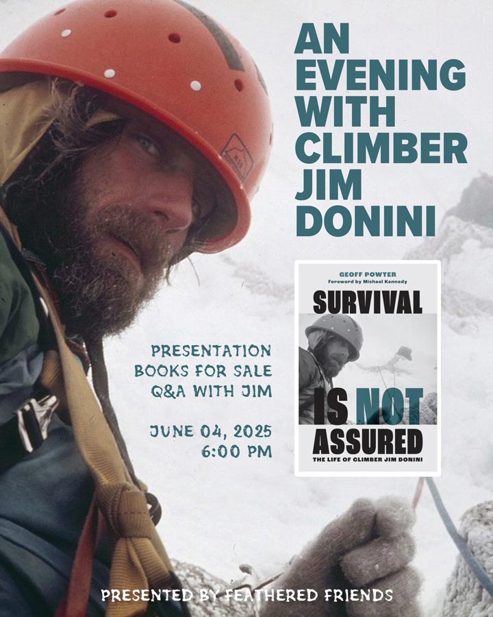 Survival is Not Assured: The Life of Climber Jim Donini | June 4, 2025
