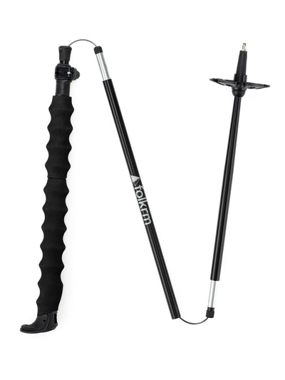 Studio image Folkrm Long Grip Folding Adjustable pole in a z shape