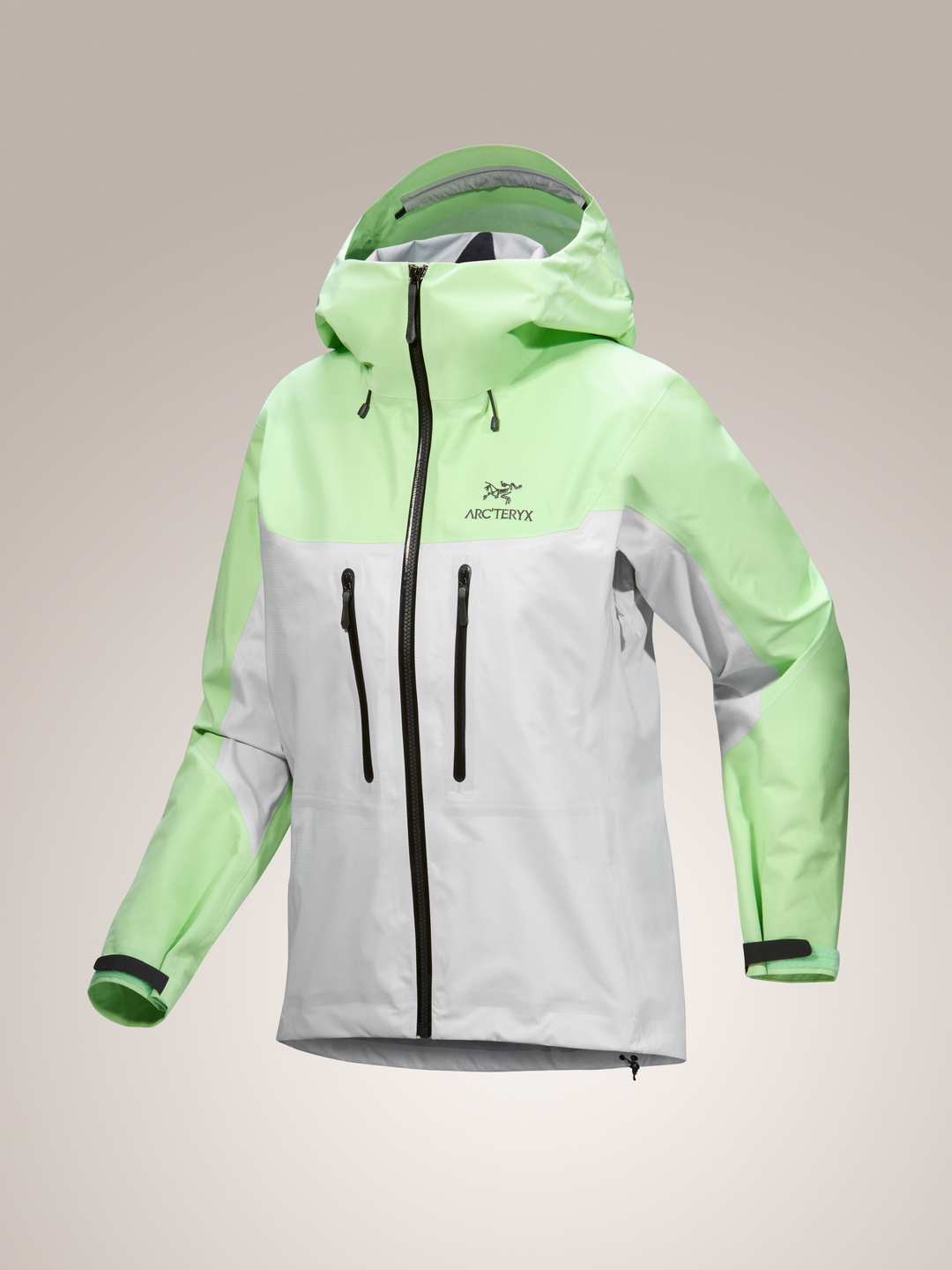 Arc'teryx-Alpha Jacket Women's S25-Clothing-X-Small-Phosphorescent/Solitude-