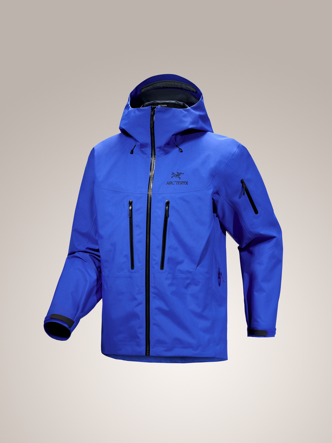 Vitality blue Arc'teryx Alpha SV men's jacket