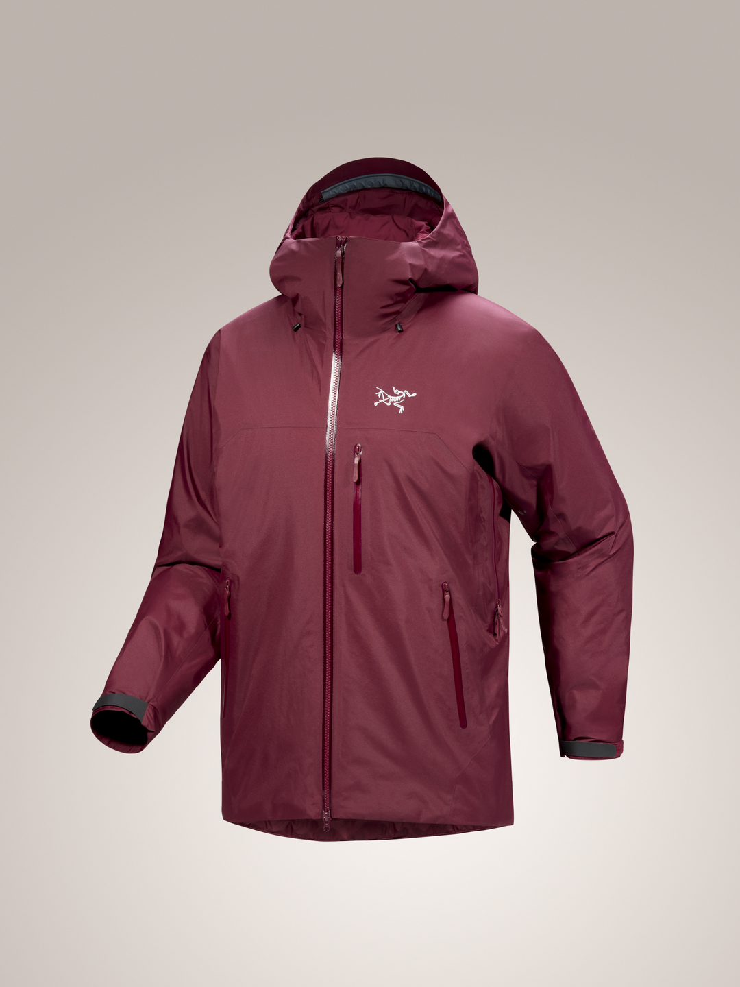 Mars red Arc'teryx Beta Insulated men's jacket