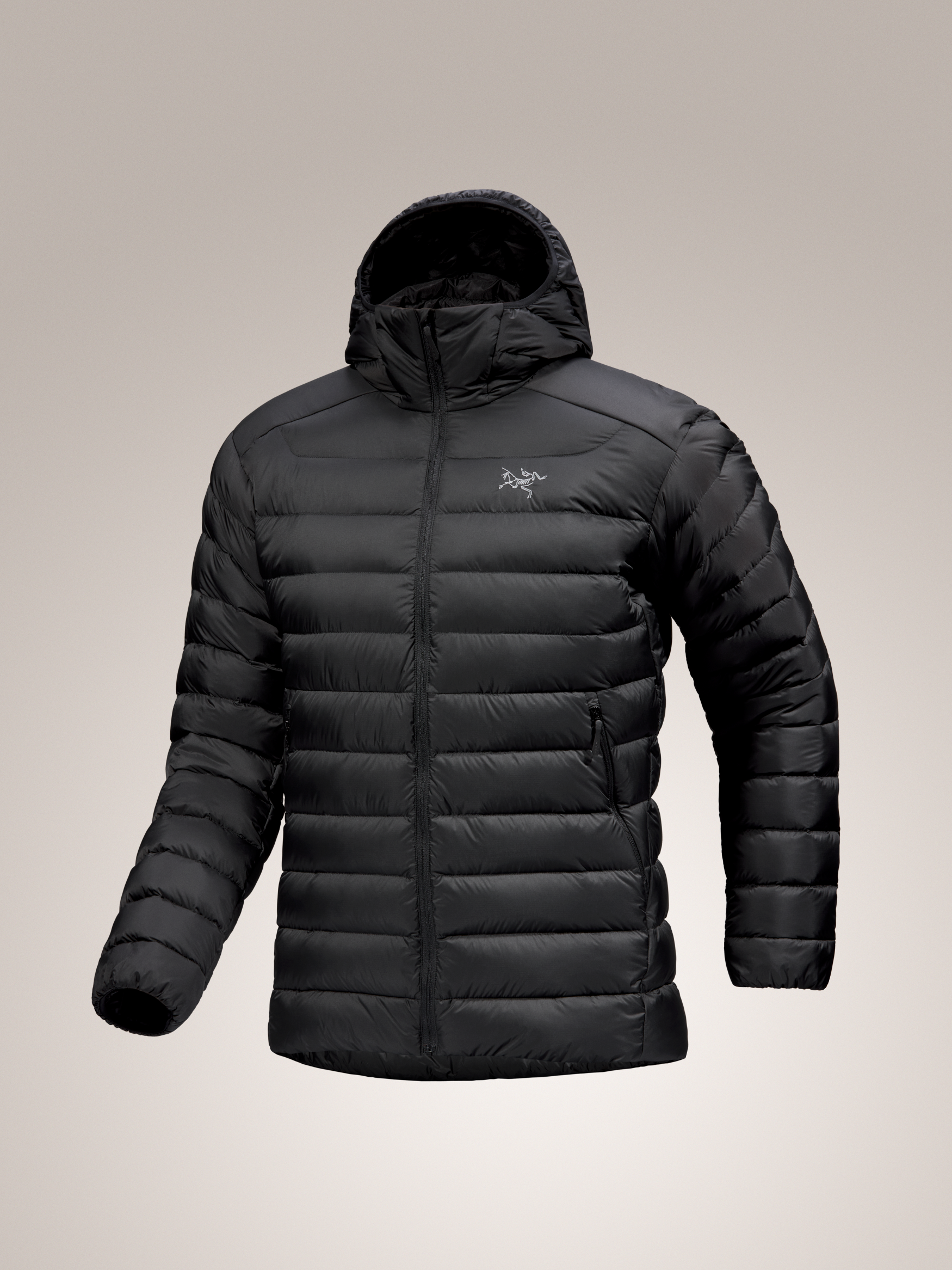Black Arc'teryx Cerium Hoody men's jacket