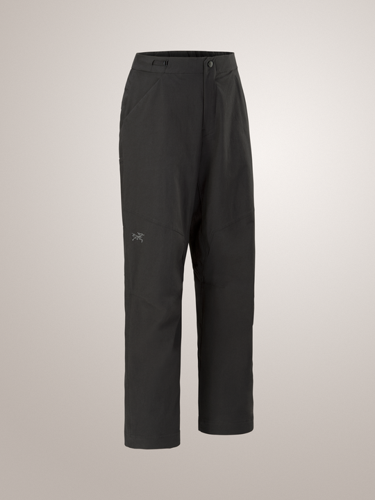 Arc'teryx-Clarkia Cotton Pant Wide Leg Women's-Black studio image