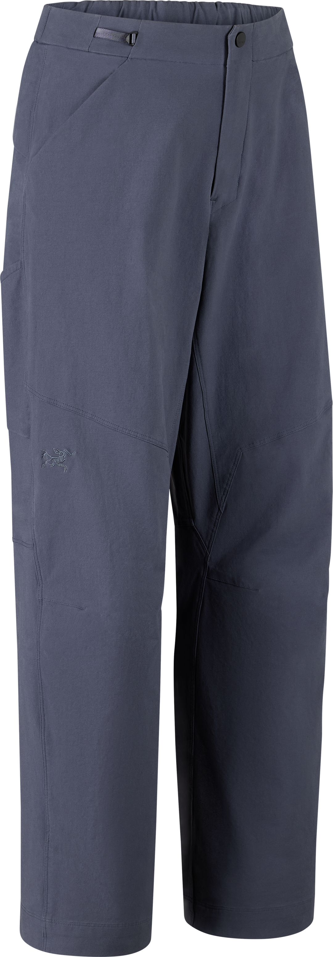 Arc'teryx-Clarkia Cotton Pant Wide Leg Women's-Dark Stratus studio image