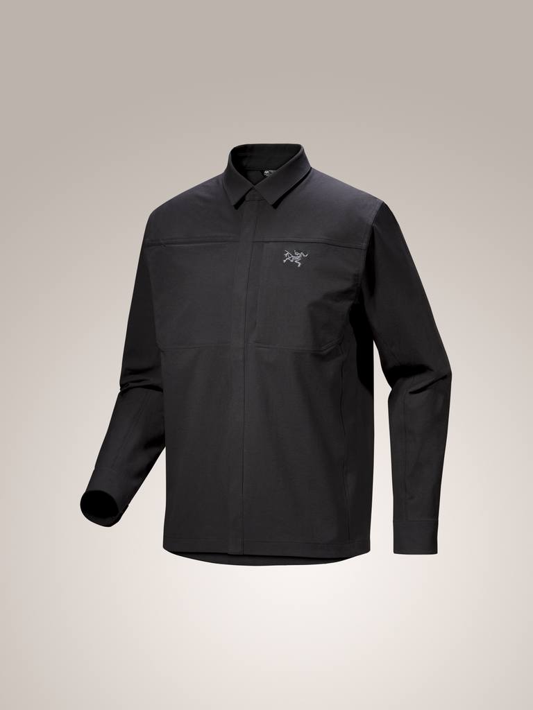 ARC'TERYX Crosin Cotton Overshirt M ブラック Cronin Cotton Overshirt Men's – Feathered Friends