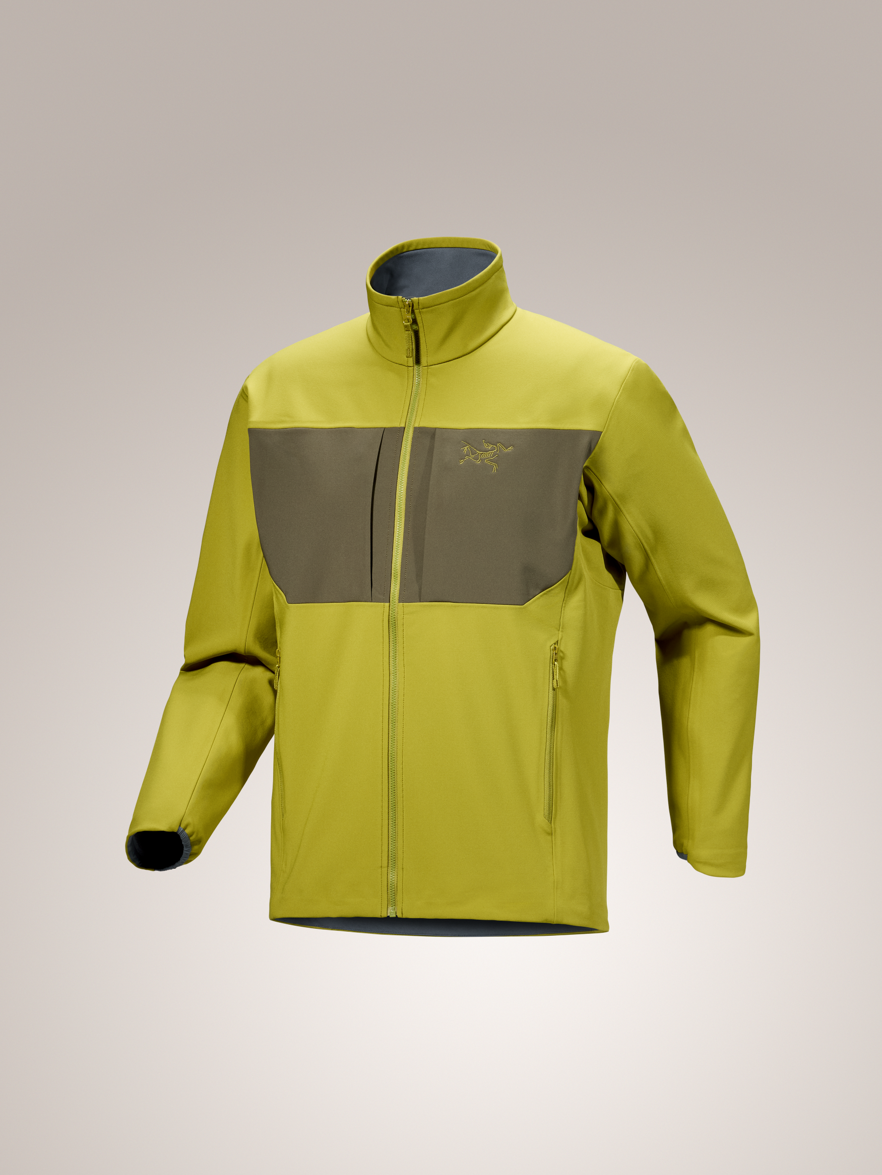 Arc'teryx-Gamma MX Jacket Men's-Clothing-Small-Olive Moss / Tatsu-
