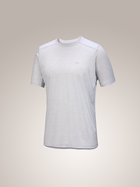 Arc'teryx-Ionia Merino Wool Shirt SS Men's-Clothing-Small-Solitude Heather-