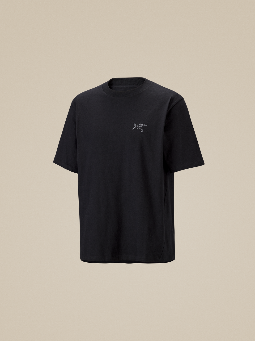 Kragg Cotton Emblem Crew Neck Shirt SS Men's