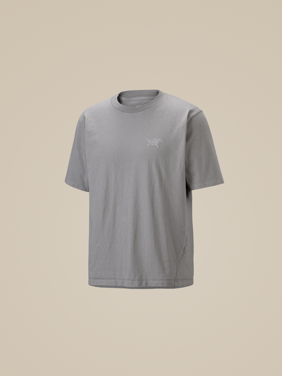 Kragg Cotton Emblem Crew Neck Shirt SS Men's