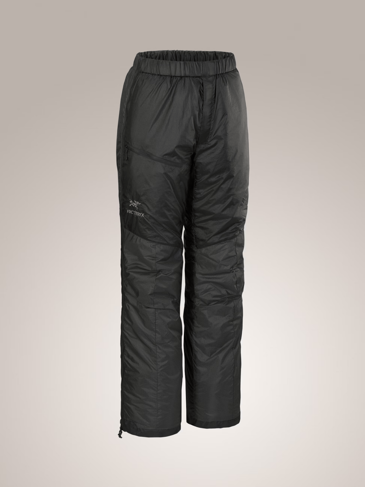 Studio image front view Arc'teryx Womne's Nuclei Pants black