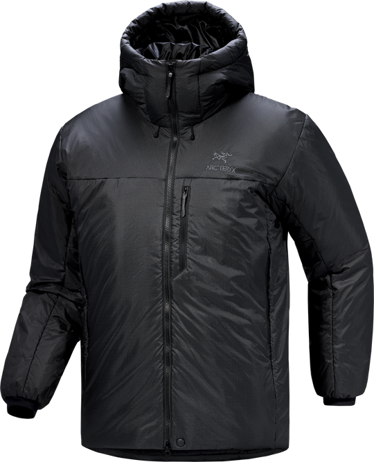 Black Arc'teryx Nuclei SV men's parka