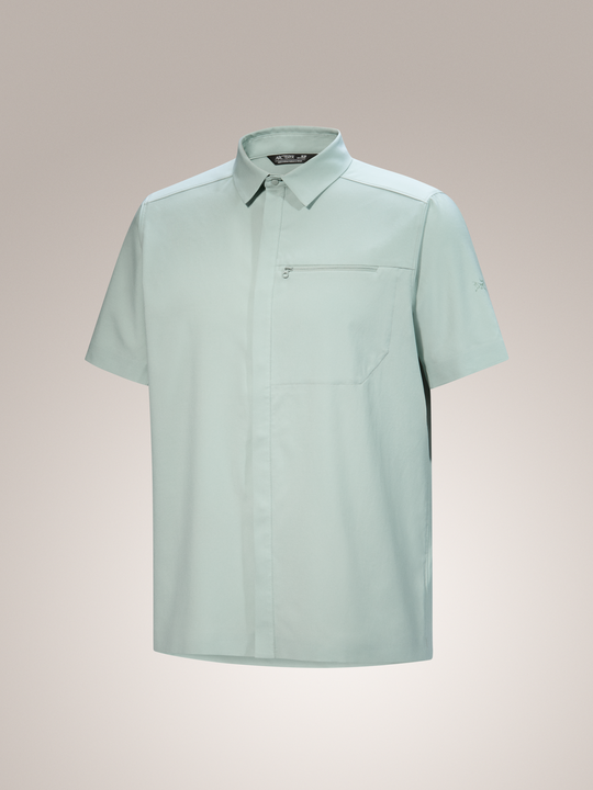 Arc'teryx-Skyline SS Shirt Men's-Clothing-Small-Stone Green-