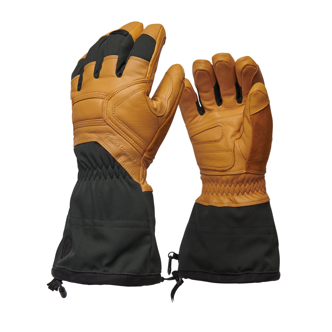 Studio image Black Diamond Guide Gloves Beeswax and Black color