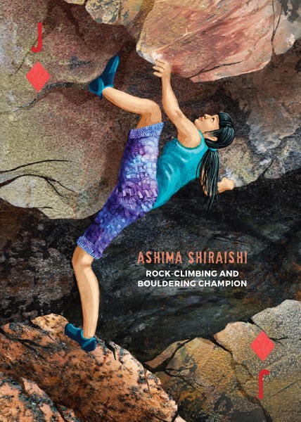 Ashima Shiraishi bouldering