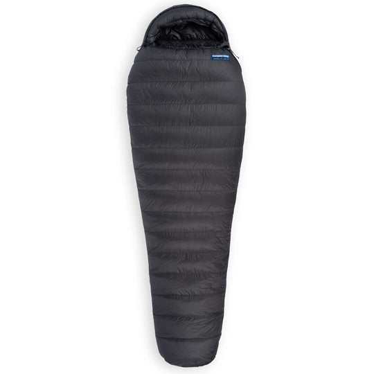 Feathered Friends Lark UL 10 Degree Ultralight Down Sleeping Bag standard width mummy in Graphite Gray