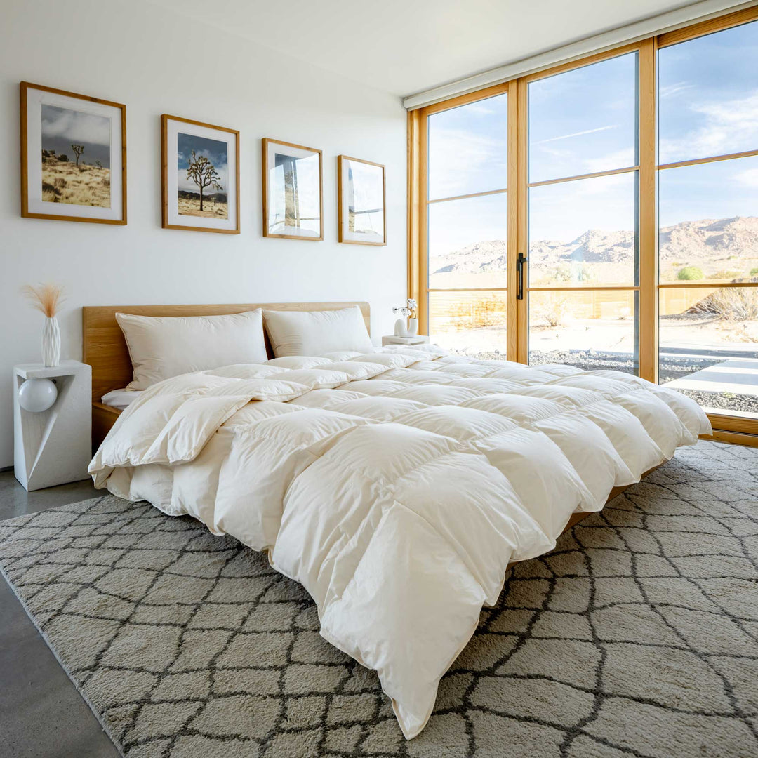 Bavarian Organic Cotton Down Comforter