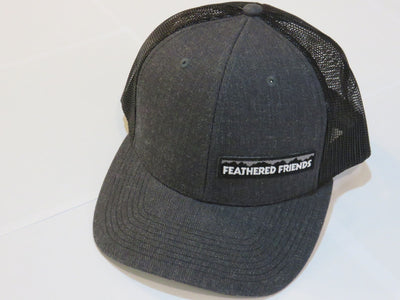 Feathered Friends Pro Style Trucker Offset Mountain Logo Patch Hat