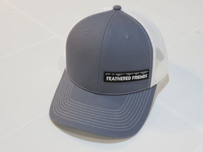 Feathered Friends Pro Style Trucker Offset Mountain Logo Patch Hat