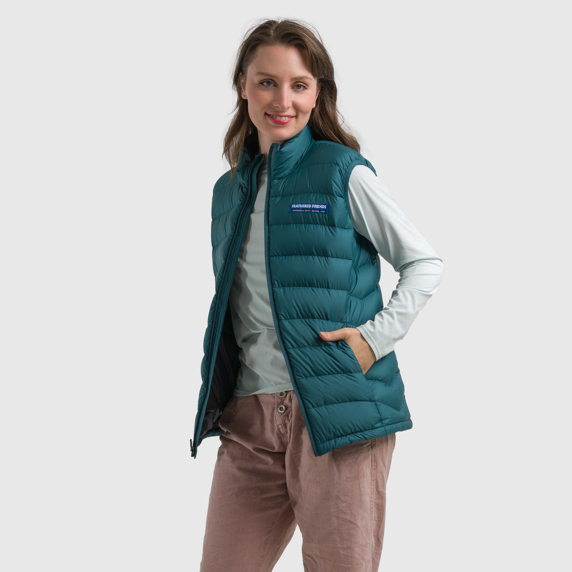 Eos Women's Ultralight Down Vest – Feathered Friends