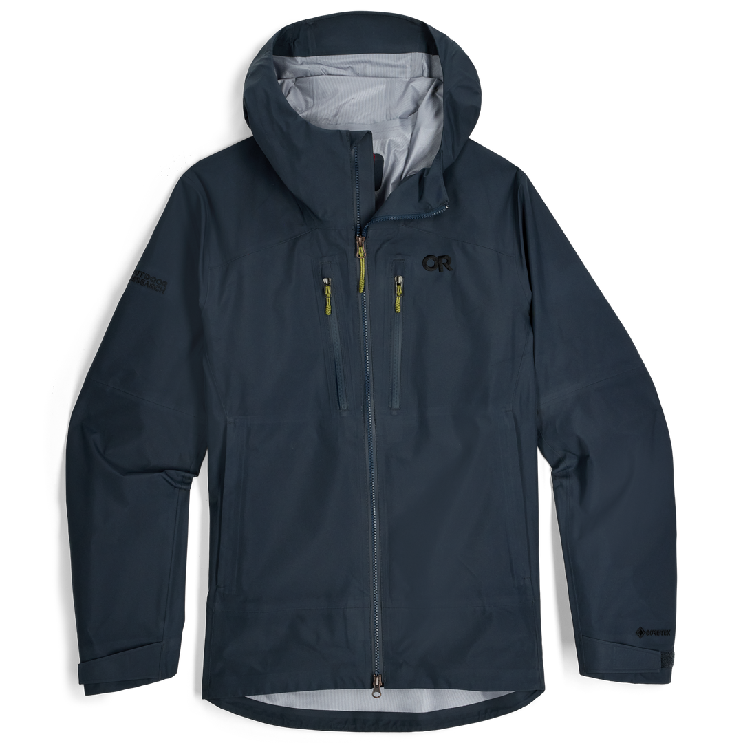 Atlantic blue Outdoor Research Headwall GTX jacket